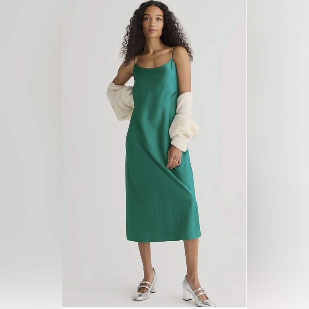 Jcrew Gwyneth slip dress